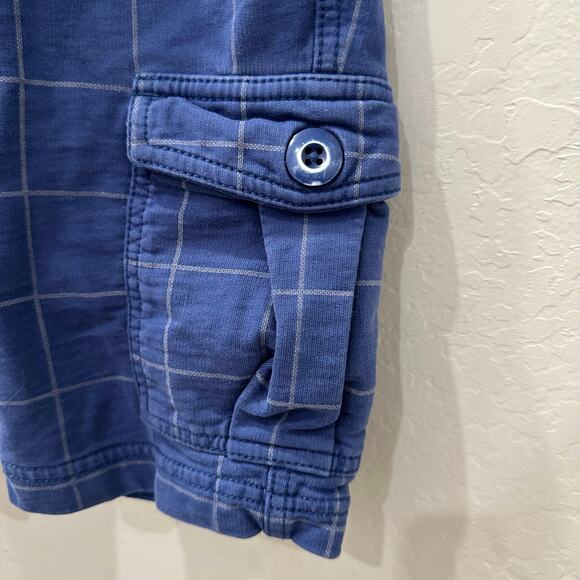 Tea Collection Blue Plaid Shorts - Picture 5 of 9